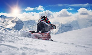 滑雪板,极限运动,男人,雷督阿普,障碍滑雪板,障碍滑雪赛,滑雪雪橇,滑雪运动,粉末状雪,雪板