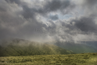 洞穴,巴德小基希海姆,卡林斯亚,自然,国家公园,水平画幅,秋天,无人,户外,山脉