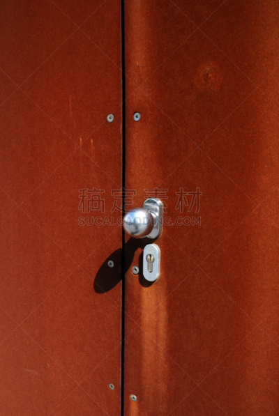 正面视角,门把手,极简构图,工业用门,垂直画幅,未来,无人,铝,金属,螺母