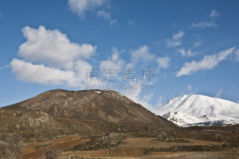 立冬,春天,水平画幅,冬天,山,雪,无人,云,户外,雪山