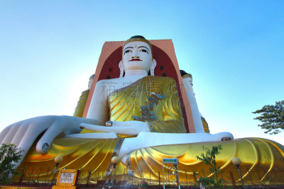 庇古,缅甸,宝塔,城市,仰光,神殿,水平画幅,建筑,蓝色,建筑师