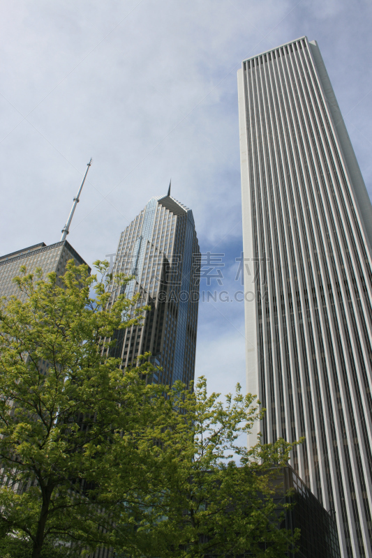 芝加哥市,垂直画幅,建筑,无人,城市天际线,aon center,城市生活,建筑外部,户外,城市
