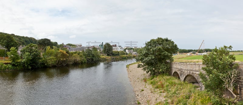 全景,德文特河,德文特水库,板球场,英格兰湖区,坎布里亚,英格兰,建筑业,自然美