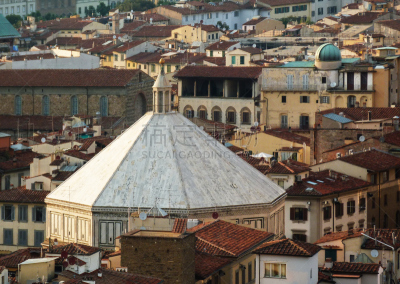 佛罗伦萨,圆顶建筑,洗礼堂,古董,艺术,水平画幅,高视角,giovanni boccaccio,古老的