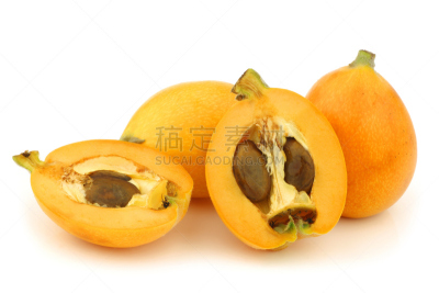 水果,清新,枇杷,一个物体,横截面,饮食,水平画幅,橙色,酸味,日本