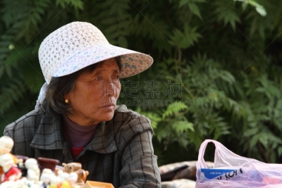 中国,五台山,山西省,商人,女人,水平画幅,专业经销商,市场,亚洲,成年的