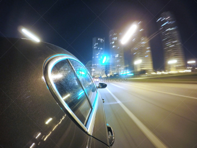 夜晚,市区路,汽车,高速摄影,高视角,陆用车,夏天,前灯,都市风景,多车道公路