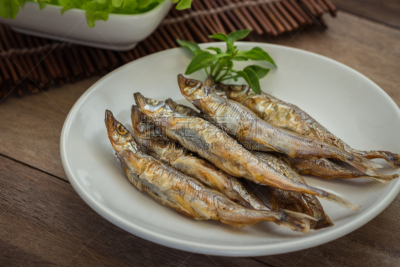 毛鳞鱼,格子烤肉,盘子,鱼类,柳叶鱼,餐具,水平画幅,小的,膳食,海产