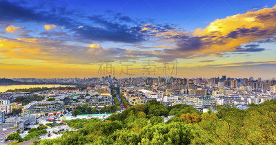 杭州,风景,俄亥俄河,西湖,水,天空,夏天,光,湖