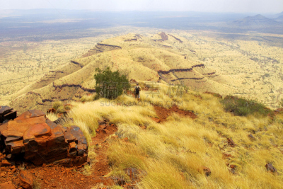 西澳大利亚,温诺峡谷,the pilbara,沟壑,水平画幅,沙子,旅行者,夏天,户外,湖
