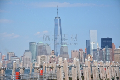 自由岛,埃利斯岛,阿姆斯特丹世贸中心,世贸中心,自由女神像,哈德逊河,纪念碑,水,美国中大西洋地区,美国
