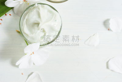 润肤露,水,留白,水平画幅,无人,spa美容,奶油,抗痘护理露,组物体,乡村风格
