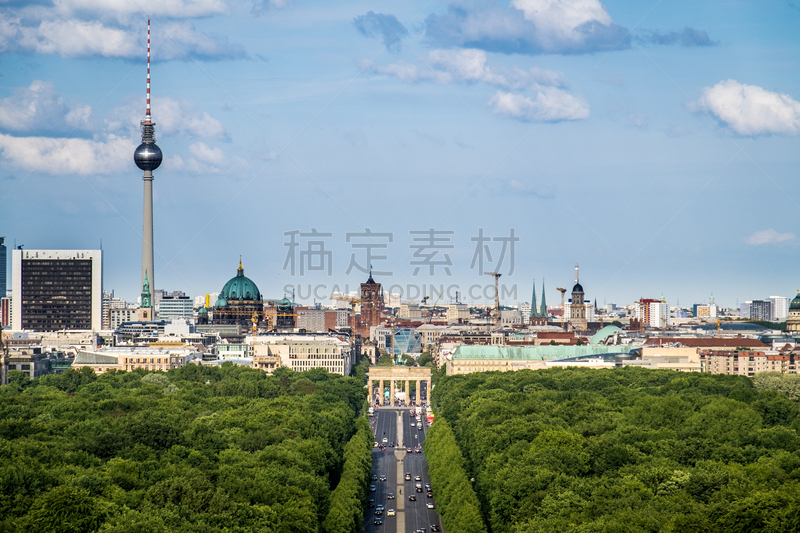 柏林,街道,城市天际线,17世纪图片,,六月,欧元符号,16岁到17岁,胜利纪念柱凯旋柱,勃兰登堡大门