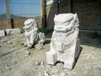 雕刻物,商品,石头,狮子,水平画幅,巴厘岛,建筑,无人,手艺,工艺品