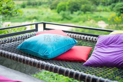 绿色,枕头,网,背景,河流,停车楼,森林,美,风,水平画幅
