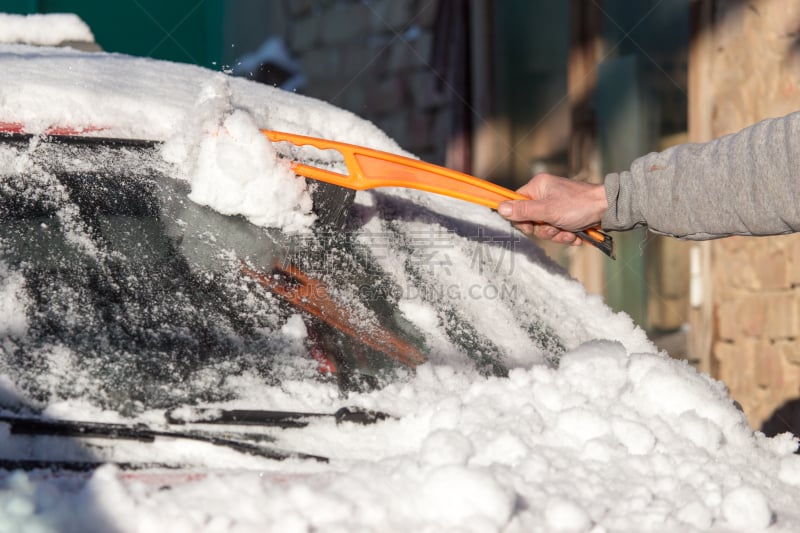 雪,冬天,汽车,白色,哈萨克斯坦,手,赛车运动,干净,冰冻酸奶,美国运输安全管理局