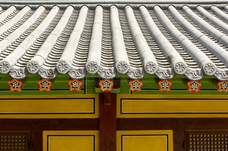 寺庙,佛教,式样,成一排,边框,水平画幅,建筑,无人,符号,古老的
