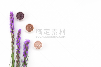 鹿舌草,眼影,紫色,华丽的,美,褐色,彩妆,水平画幅,银色,夏天