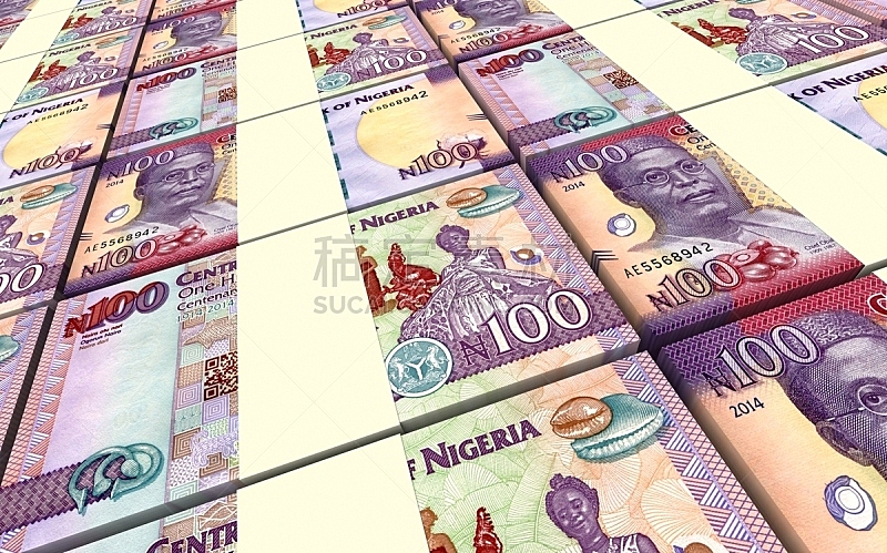 尼日利亚,帐单,背景,水平画幅,形状,100号,无人,金融,非洲,金融和经济