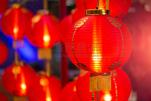 灯笼,新年前夕,红色,传统节日,新年卡,纸灯笼,名片,金融和经济,泰国,贺卡