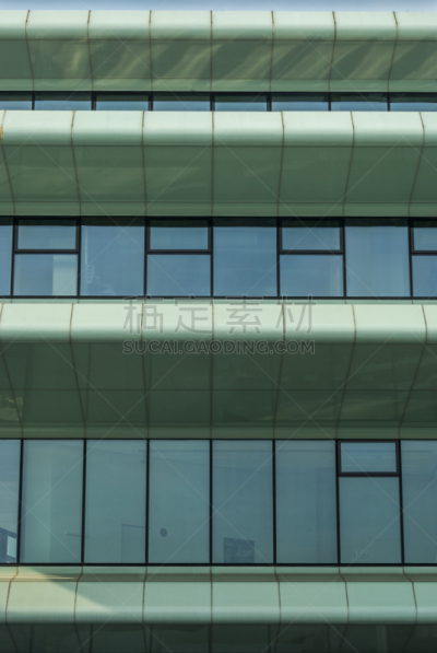 未来,外立面,现代,个性,部分,大量人群,玻璃,扎哈·哈迪德,伍茨堡,垂直画幅