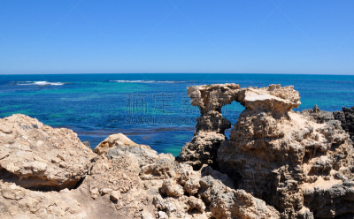 西澳大利亚,石灰石,cape peron,水,水平画幅,巨大的,旅行者,海岸地形,户外,石头
