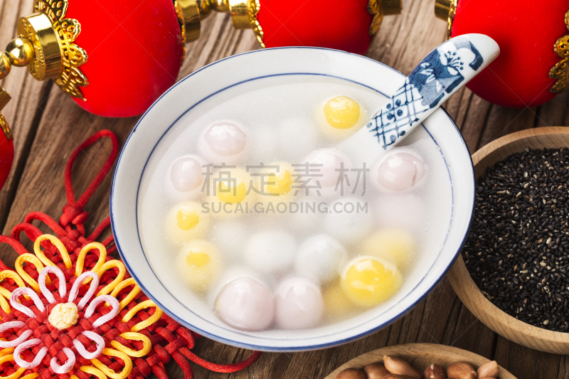 中国元宵节,饺子,可爱的,传统,灯笼,清新,春节,中国灯笼,焖菜,食品