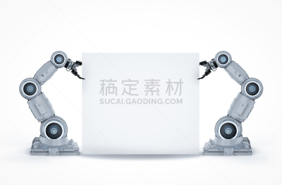 笔记本,机械手,自动的,空的,背景分离,一致,技术,现代,工程,电子行业