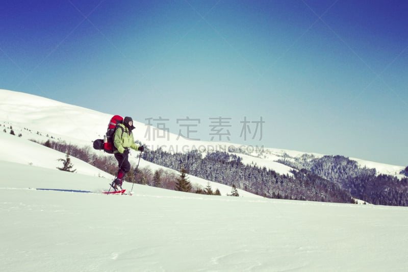 冬天,山,徒步旅行,稀缺,雪,平和,宁静,夏天,异国情调,美洲