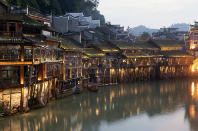 远古的,城市,都市风景,水,美,水平画幅,运河,古老的,户外,城镇