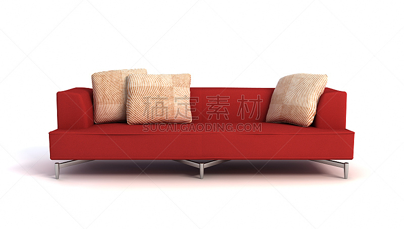 沙发,三维图形,极简构图,水平画幅,形状,无人,绘画插图,家具,现代,室内