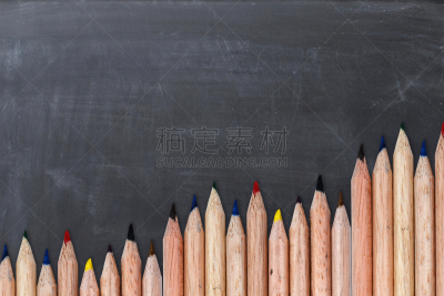空白的,波浪,黑板,接力赛,色彩鲜艳,背景聚焦,铅笔,留白,水平画幅,罗马尼亚