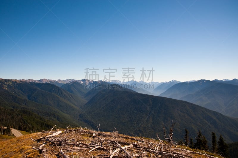 飓风山脊,自然,草地,水平画幅,地形,山,无人,户外,山脉,高处