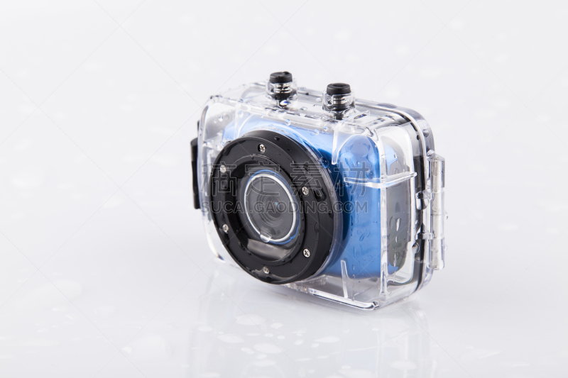 Underwater plastic waterproof case for action camera