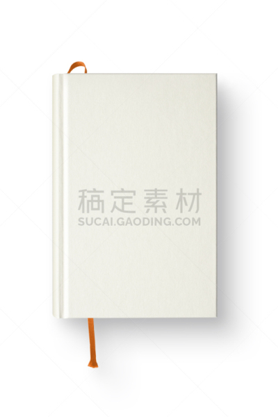 书,空白的,白色,白色背景,空的,背景分离,垂直画幅,橙色,图像,模板