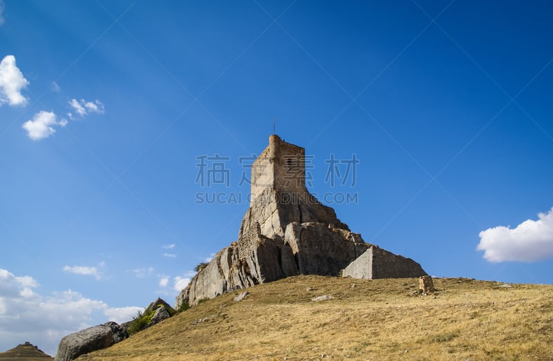 西班牙,城堡,洛杉矶县,卡斯蒂利亚-莱昂省,稀缺,美,水平画幅,美人,古老的,旅行者