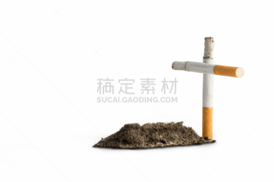 香烟,坟墓,太空,水平画幅,形状,无人,有毒生物体,吸烟问题,烟草,危险