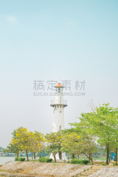 灯塔楼,古老的,自然,垂直画幅,天空,大城,建筑,无人,海港,蓝色