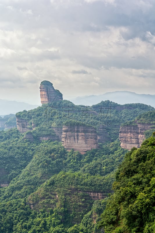 丹霞地貌,山,亚洲,自然,垂直画幅,图像,叶子,无人,湖,2015年