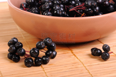 黑色,野樱桃,水,水平画幅,素食,生食,维生素,篮子,特写,枝