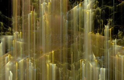 分形,抽象,运河,混沌,超现实主义的,灵感,水平画幅,无人,明亮,黑色背景