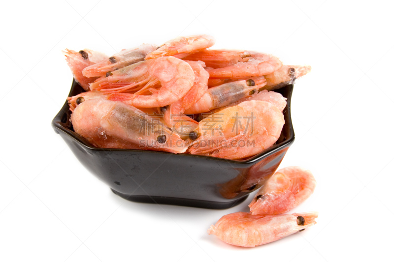 生食,虾,饮食,寒冷,水平画幅,无人,有机食品,膳食,海产,背景分离