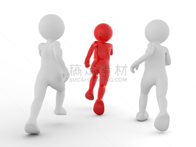 男人,未来,第一名,想法,纽卡素,留白,领导能力,水平画幅,老鼠,绘画插图