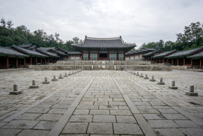 宫殿,风景,庭院,首尔,名声,砖,东亚人,瓷砖,围墙,著名景点