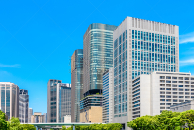 日本,都市风光,大阪商业园,中之岛,中央区,大阪府,办公室,天空,美,水平画幅