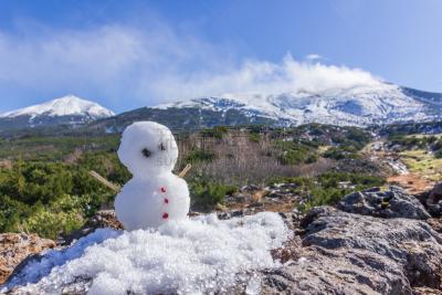 火山,山,组物体,天空,雪,旅行者,戏剧性的景观,高处,彩色图片,冬天