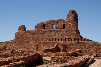 建筑业,萨利纳斯,印第安人村庄,天空,古代文明,公园,水平画幅,无人,户外,石材