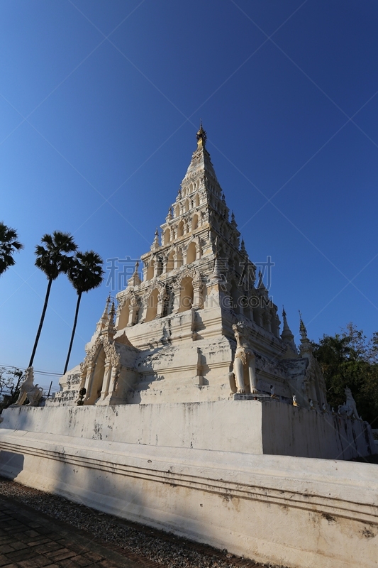 寺庙,素贴寺,垂直画幅,风,灯笼,旅游目的地,夜晚,泰国,佛塔,热气球