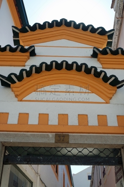 葡萄牙,旅途,欧洲,乡村,古老的,垂直画幅,图像,小的,著名景点,多色的