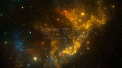 绘画插图,星系,分形,抽象,代表,加莱克斯草,星云,深的,创世纪,暗色